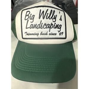 Spirit Halloween Landscaper Snapback Hat NWT